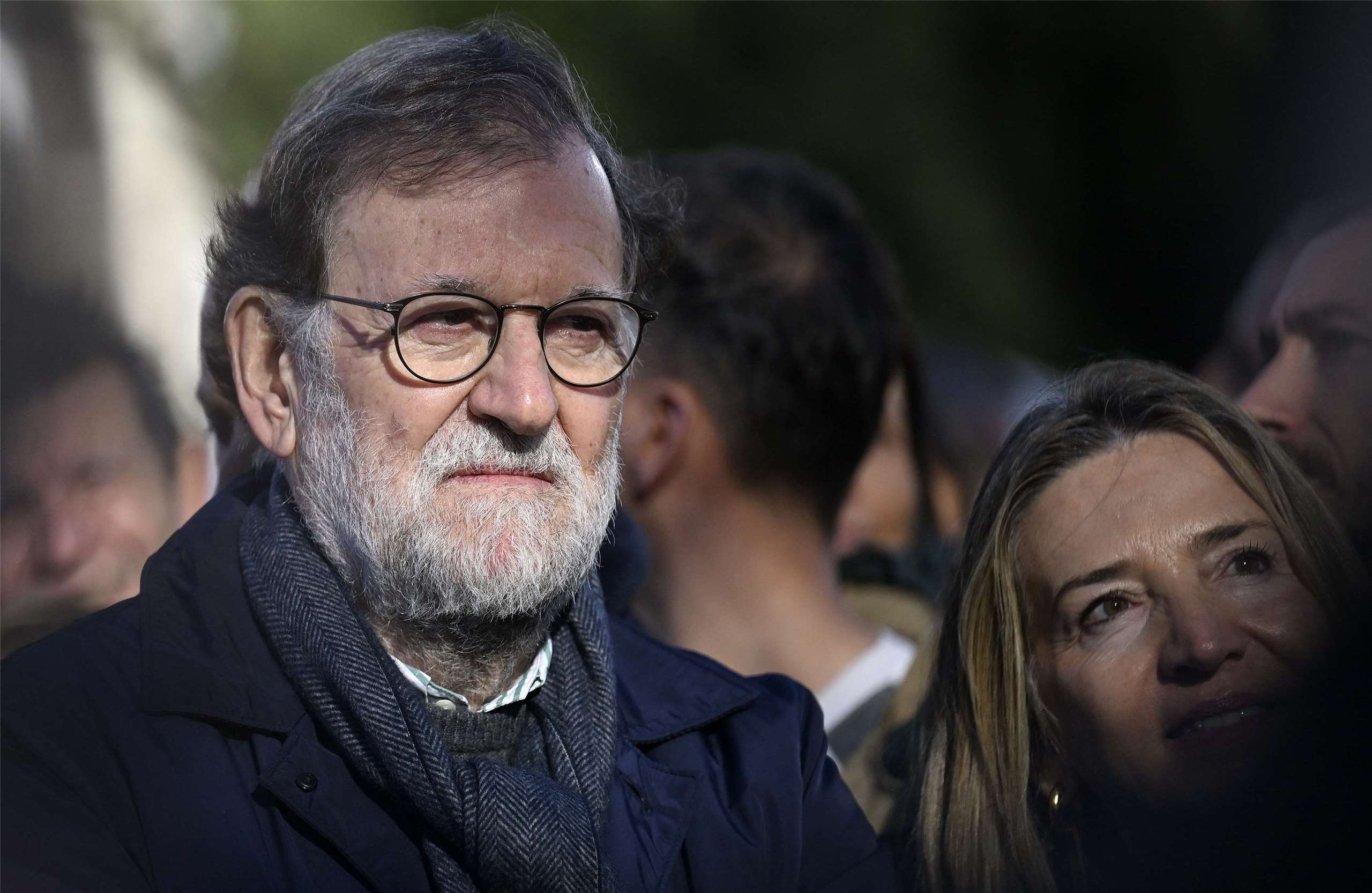 西班牙保守派前總理拉荷義(Mariano Rajoy)12日遭到批評，因為他表示法國國家足球代表隊中「沒有法國球員」。資料照。(AFP)