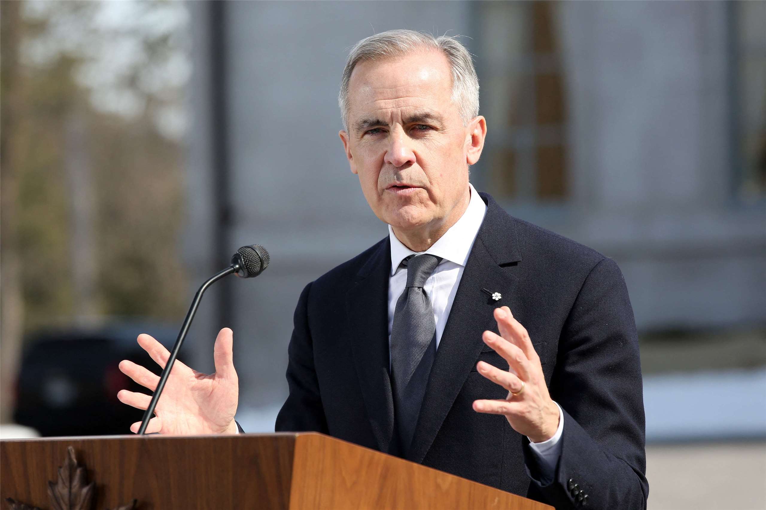 加拿大總理卡尼(Mark Carney)將宣布是由德國還是南韓來打造一支12艘潛艦組成的艦隊，這是加拿大史上規模最大的軍事採購計畫之一。資料照。