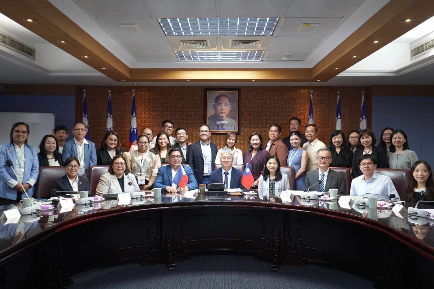 教育部舉行台菲教育工作小組會議。(教育部提供)