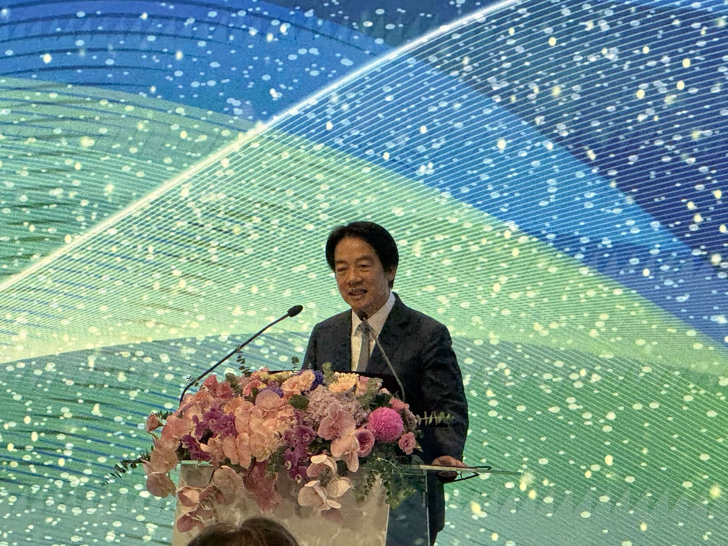 賴清德總統指出，政府全力打造具台灣特色、立足亞洲、面向世界的「創新資本市場」。(謝佳興 攝)