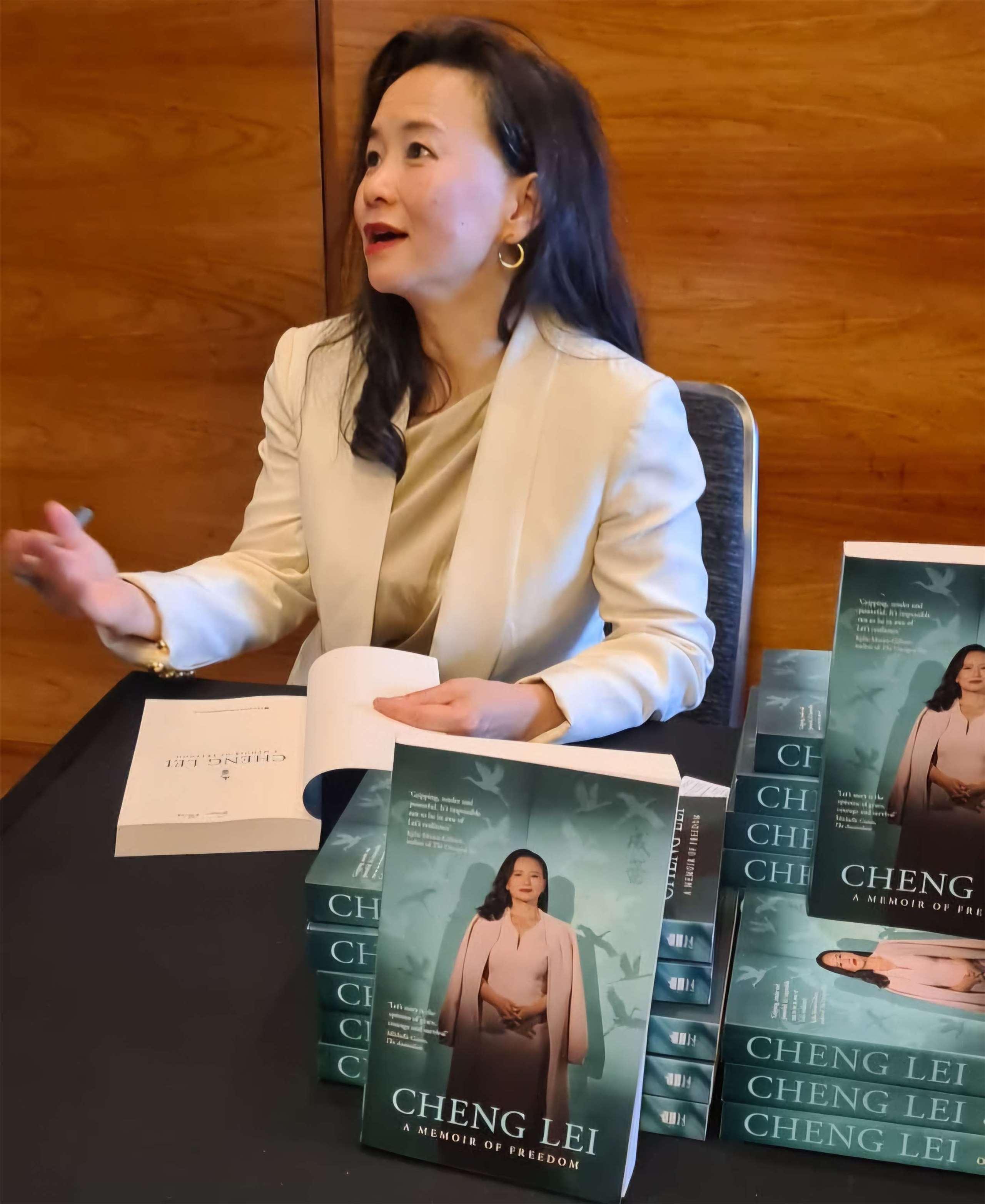 資深媒體人成蕾繼去年出版「成蕾：自由的回憶錄」英文版後，今年9月將再推出中文版。(成蕾提供)