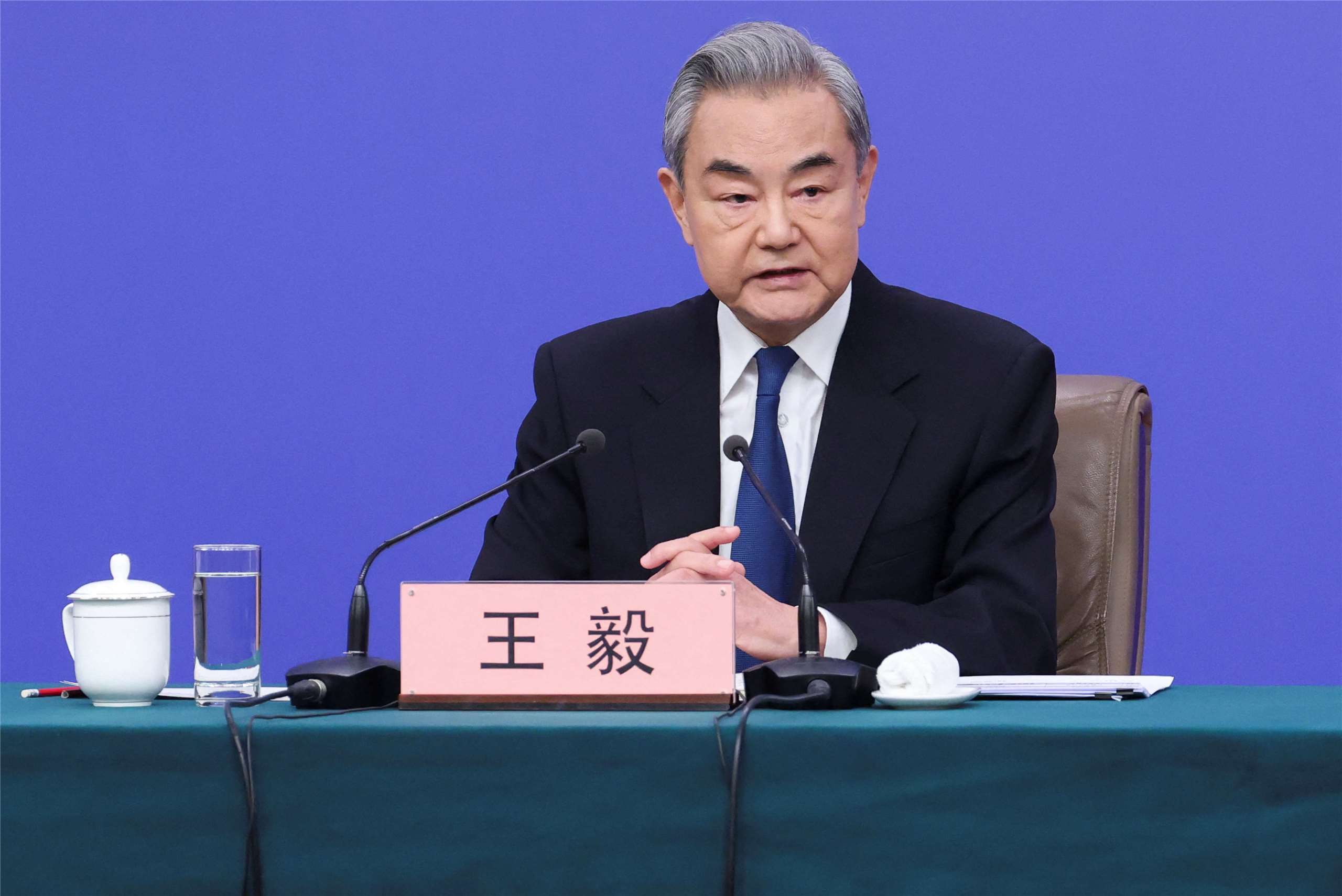 中國外交部長王毅。資料照。