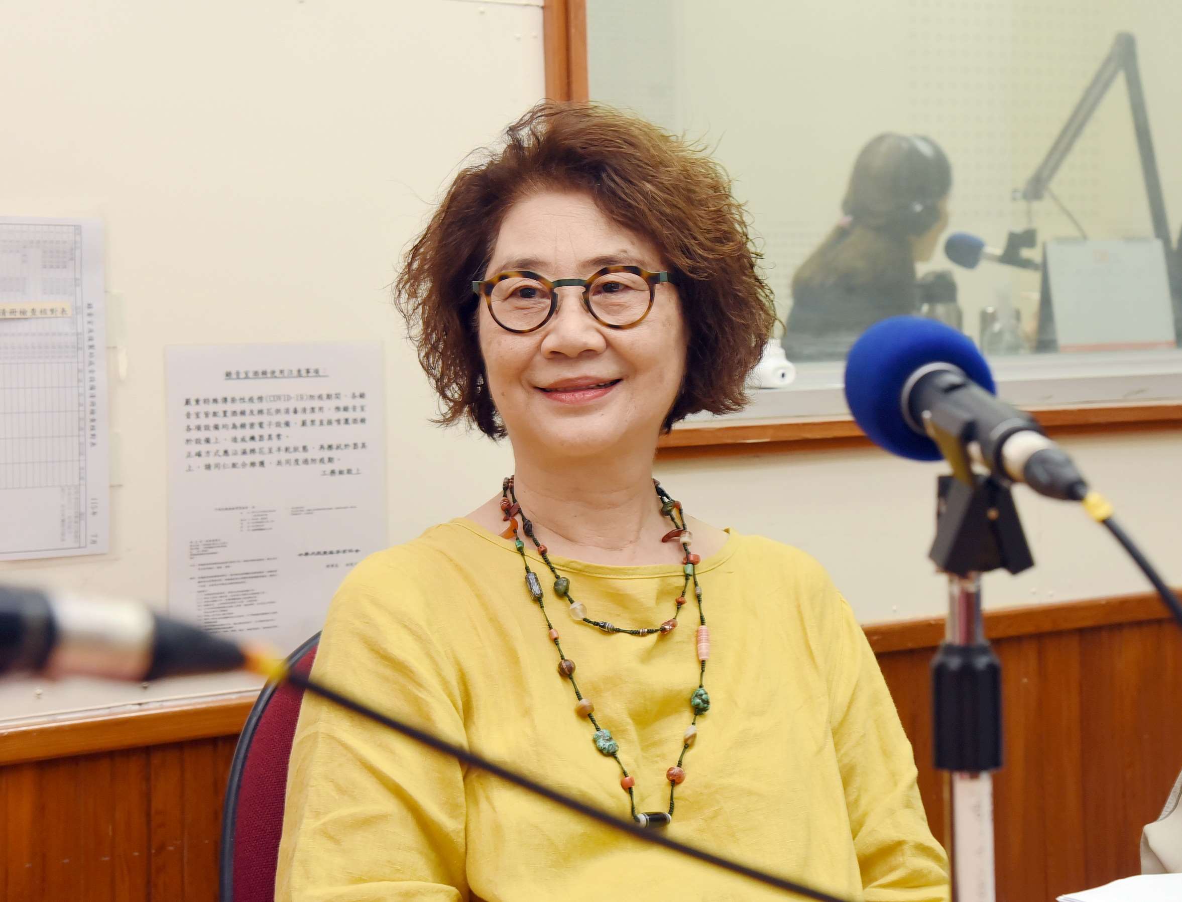 薛保瑕教授接受美麗的台灣節目專訪