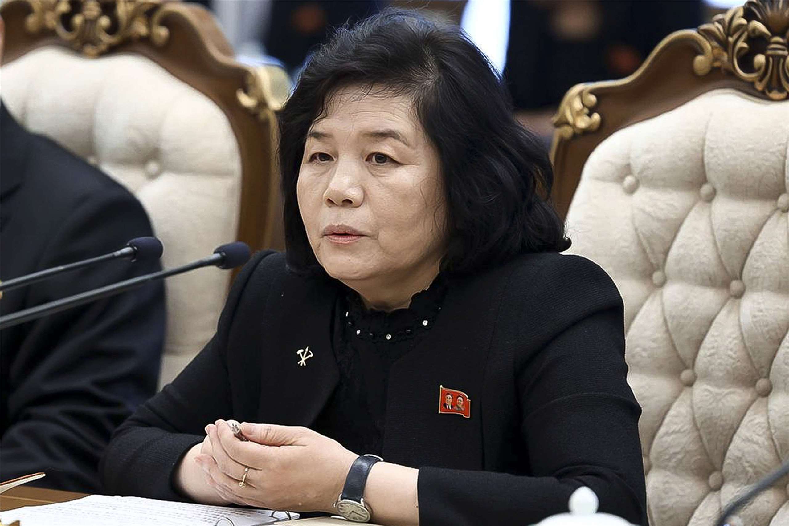 北韓外長崔善姬將於18日抵達莫斯科，和俄國外長進行會談。(美聯社/達志影像)