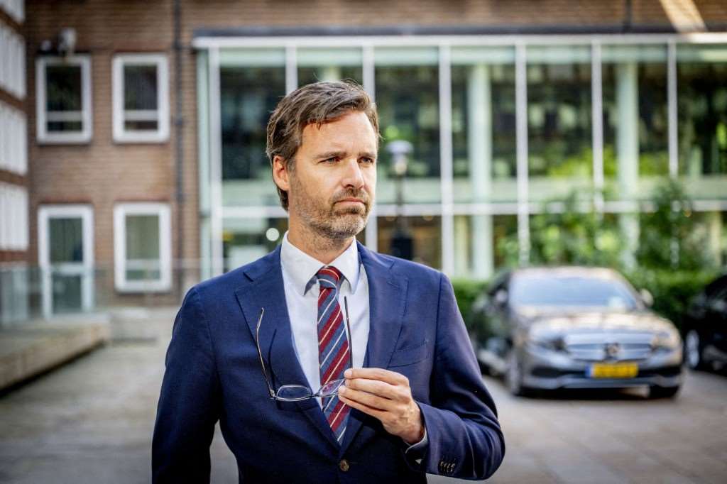 荷蘭貿易部長史卓瑪(Sjoerd Sjoerdsma)訪問北京。資料照。