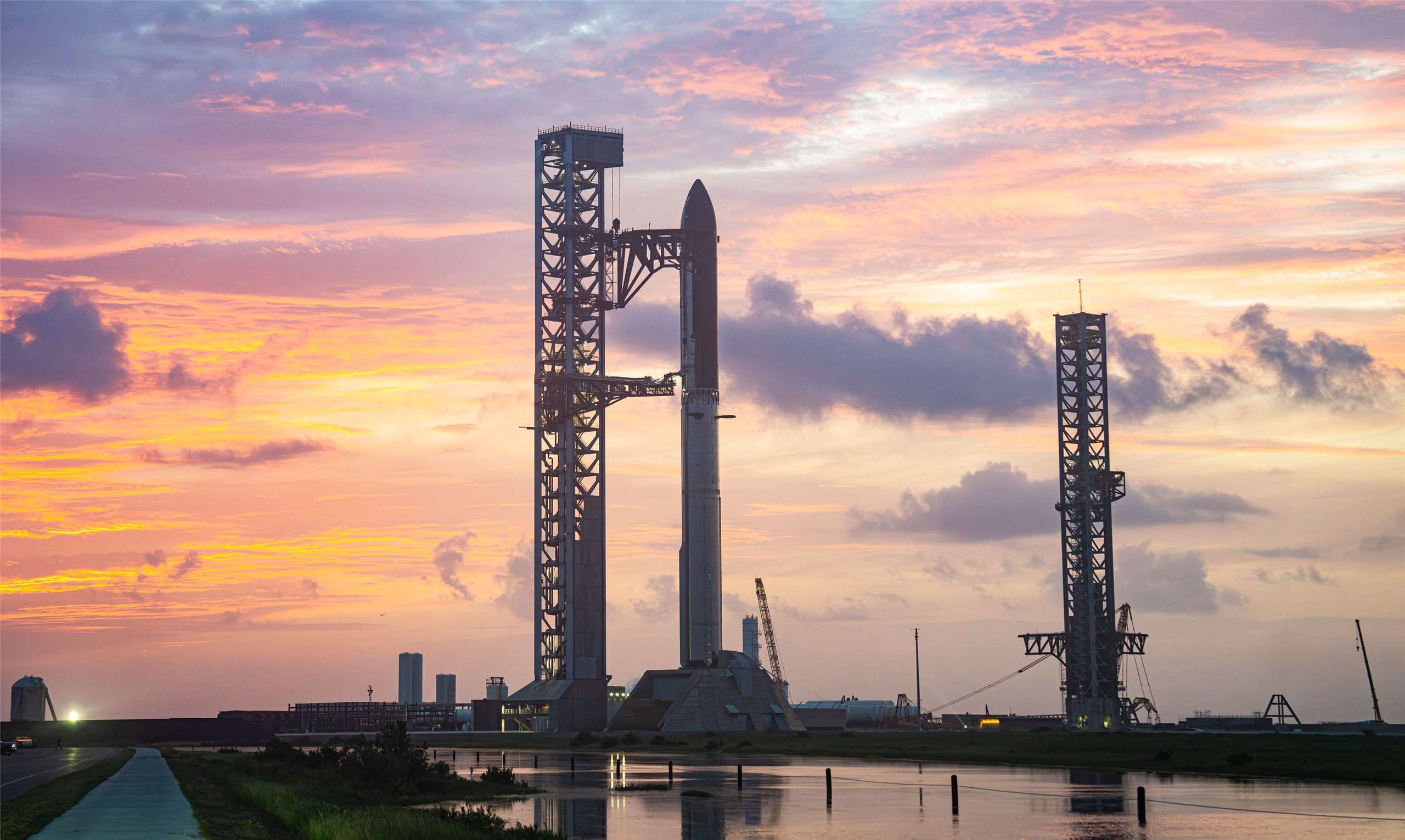 SpaceX調整推進系統，星艦火箭23日再嘗試發射。 (圖:X@SpaceX)
