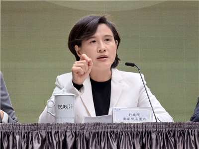 行政院台美經貿工作小組召集人、行政院副院長鄭麗君。(資料照/鄭佑漢 攝)