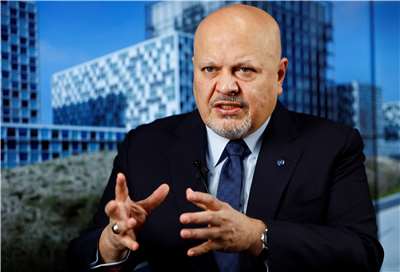 國際刑事法院(ICC)首席檢察官卡林汗(Karim Khan)。資料照片(RT/達志影像)