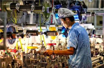 中國第2季國內生產毛額(GDP)年增4.3%，創3年半新低。資料照。（中新社）