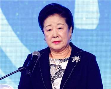 南韓宗教團體「世界和平統一家庭聯合會」(統一教)會長韓鶴子(Hak Ja Han)。資料照。(AFP)