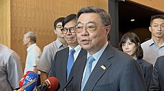 針對蔣萬安拋「倒閣」，卓揆表示，市長有該做的事，別整天想其他。資料照。
