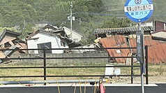 日本熊本縣28日發生規模7.1強震，多處民宅倒塌、家園受損。（基督教芥菜種會提供）
