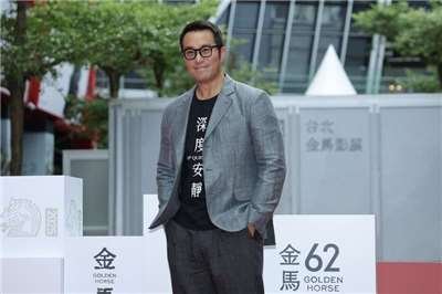 圖為電影「深度安靜」演員張孝全出席2025金馬影展媒體活動。