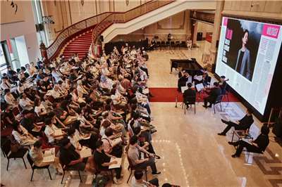 NSO國家交響樂團4日舉辦2026/27新樂季沙龍音樂會，正式揭曉40周年系列演出規劃。(NSO提供)