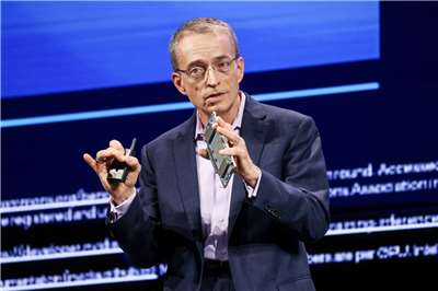 英特爾(Intel)前執行長季辛格(Pat Gelsinger)。資料照。(AFP)