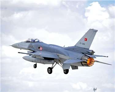 土耳其已向愛沙尼亞部署5架F-16戰鬥機。(圖：土耳其國防部)