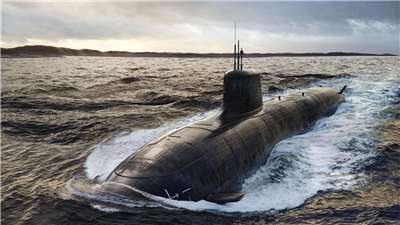 澳洲24日表示將追加32億美元投入國內核動力潛艦建造。示意圖。(BAE Systems, OGL 3,  Wikimedia Commons)