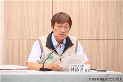 防疫醫師林詠青表示，日本腦炎正值流行高峰，國內現首例死亡個案。(疾管署提供)