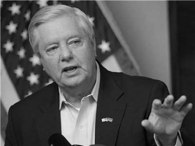 美國共和黨籍聯邦參議員葛蘭姆(Lindsey Graham)11日因病辭世，享壽71歲。資料照。(美聯社/達志影像)