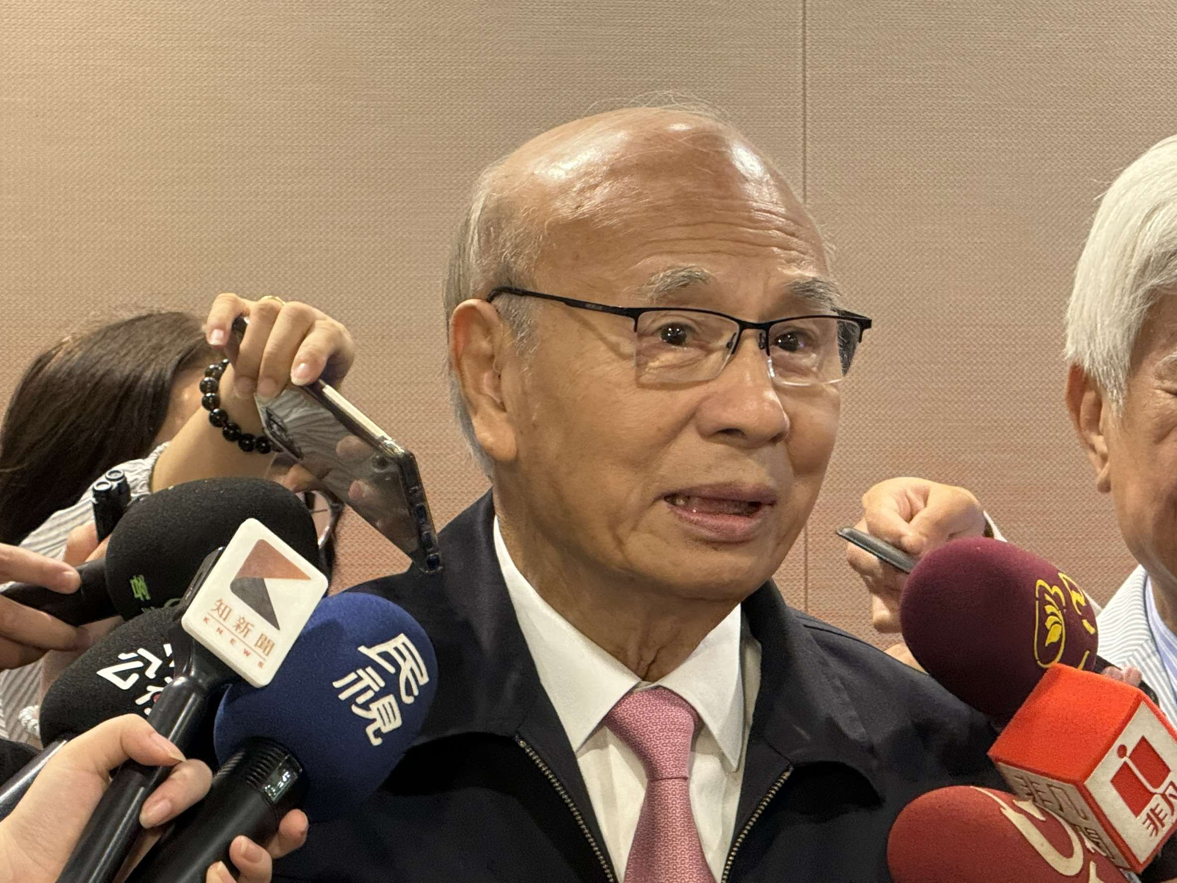 工總理事長潘俊榮指出，核二、核三如能啟動，相信未來台灣的電力會穩定。(謝佳興 攝)