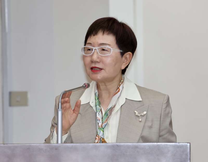 財政部長莊翠雲（圖）提出公股金融整併3原則，包括尊重市場機制、利害關係人合意及綜效優先等。資料照片。