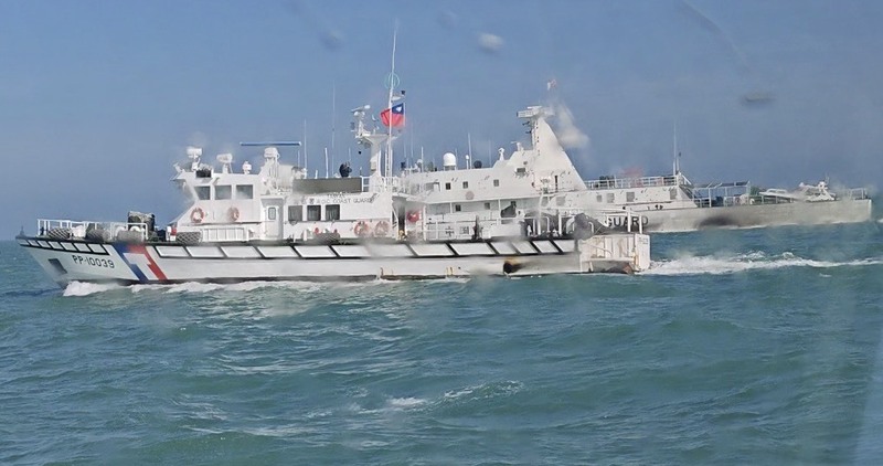 海巡署金馬澎分署16日起共驅離越界船舶8艘，查獲國籍漁船違規作業1艘。資料照。（海巡署提供）