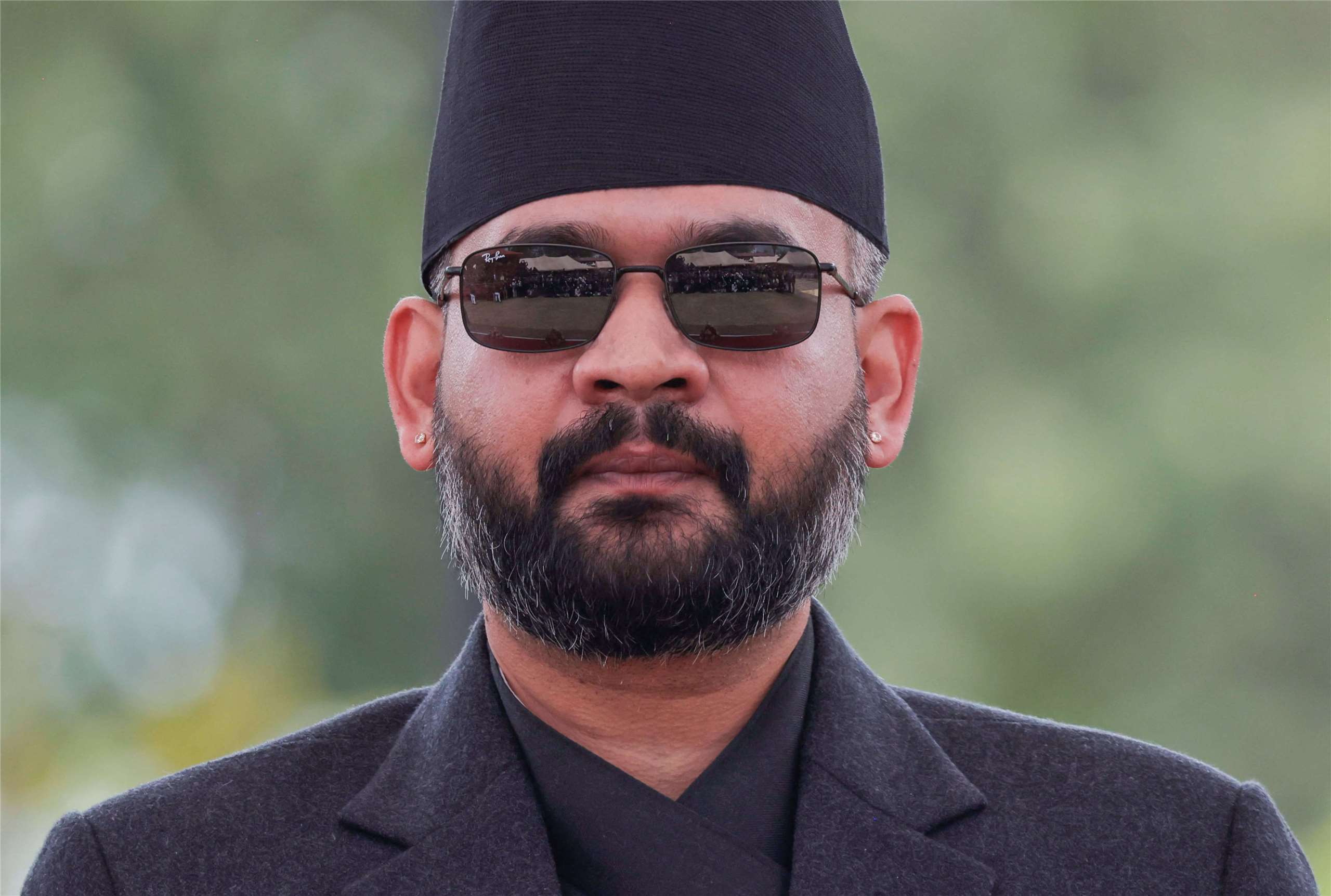 尼泊爾總理夏哈(Balendra Shah)(圖)的辦公室表示，夏哈10日分別會晤印度大使和中國大使。資料照。