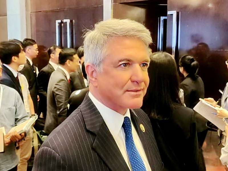 美國聯邦眾院外委會榮譽主席麥考爾(Michael McCaul)等多位眾議員近日陸續訪台，外交部認為這是以具體行動展現美國國會對台灣的重視與支持 (央廣檔案/記者王照坤 攝)