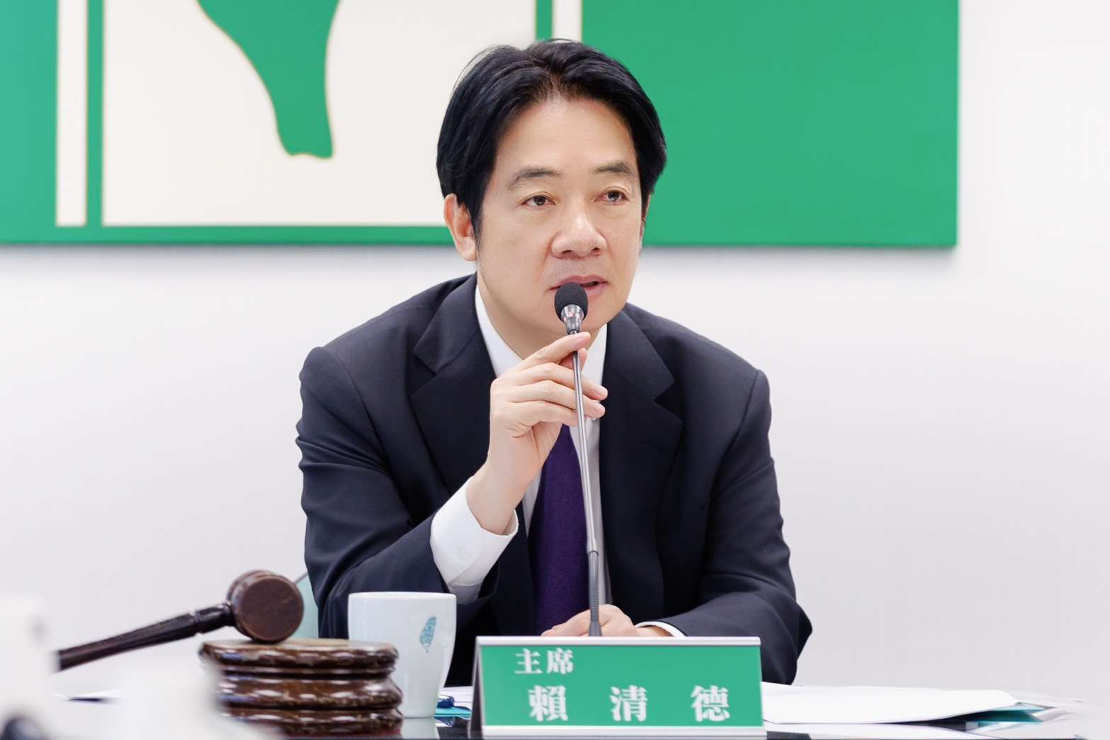 南部近日傳出積淹水災情。兼任民進黨主席的賴清德總統26日在中常會上表示，政府已宣布辦理相關救助措施，他要求所有黨公職協助宣傳申請資訊。資料照。(圖：民進黨提供）
