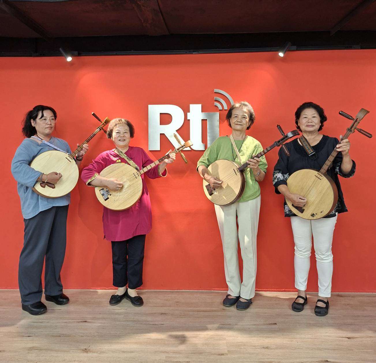 【屏東縣滿州鄉民謠協進會】張碧英、張錦桂、黎竹紅、黃素靖。央廣分享