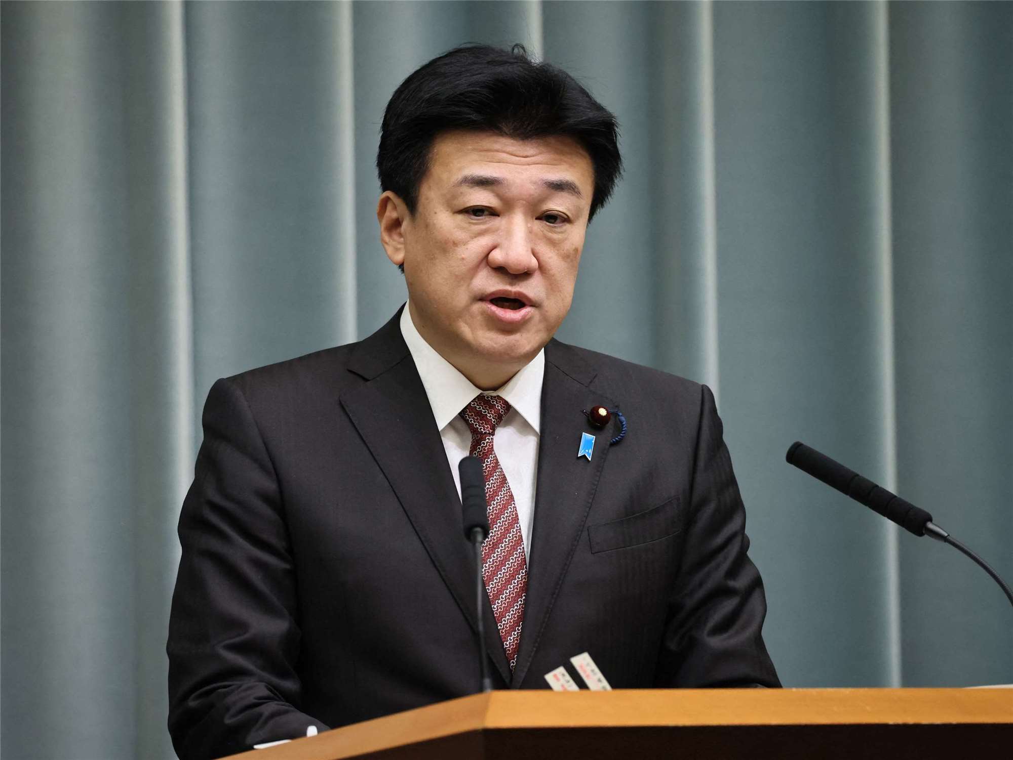 日本官房長官木原稔表示，正因為日中雙方存在懸案與課題，對話才顯得尤為重要。(檔案照)