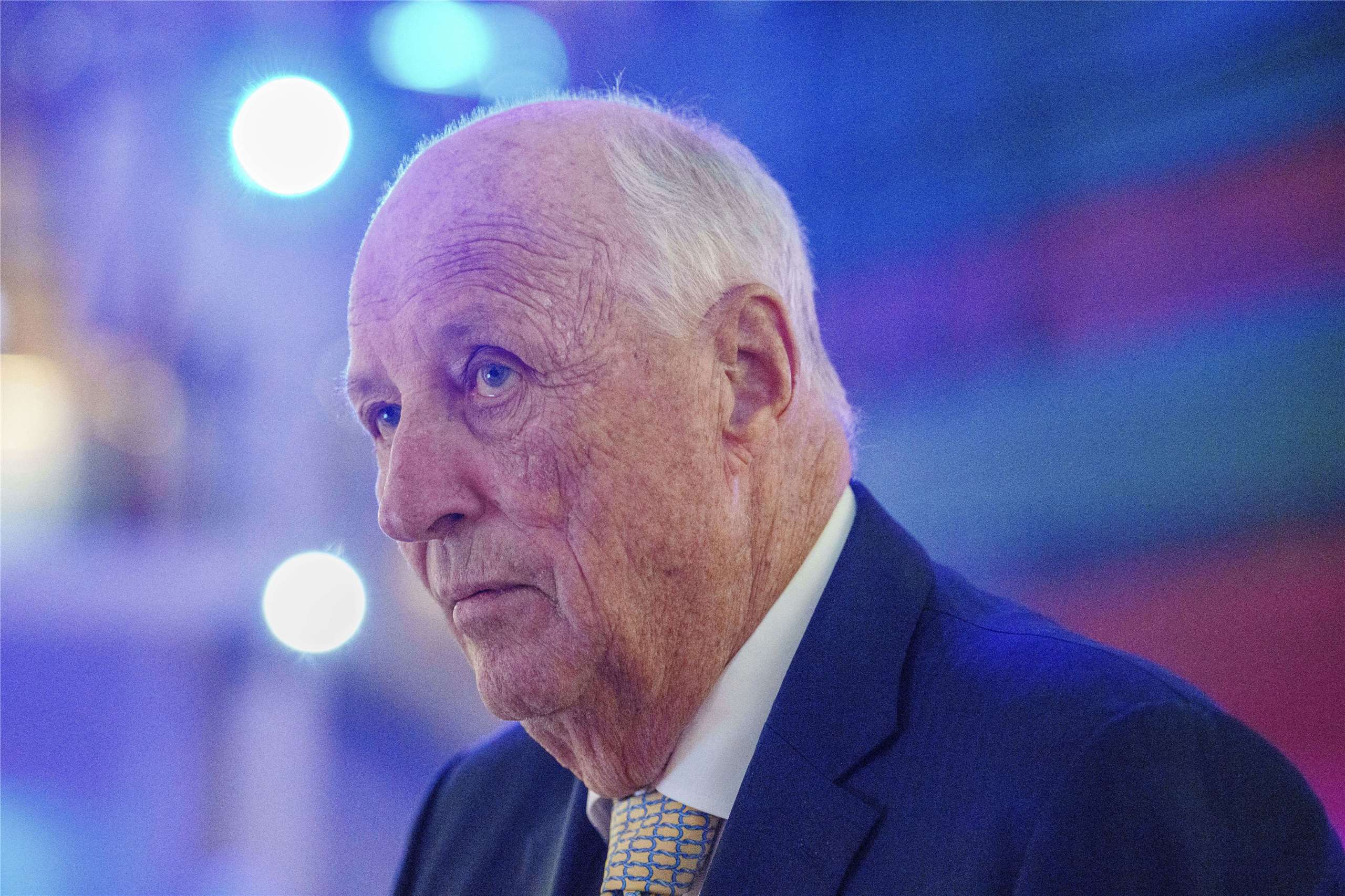 挪威國王哈拉德五世（Harald V）健康狀況惡化。資料照。