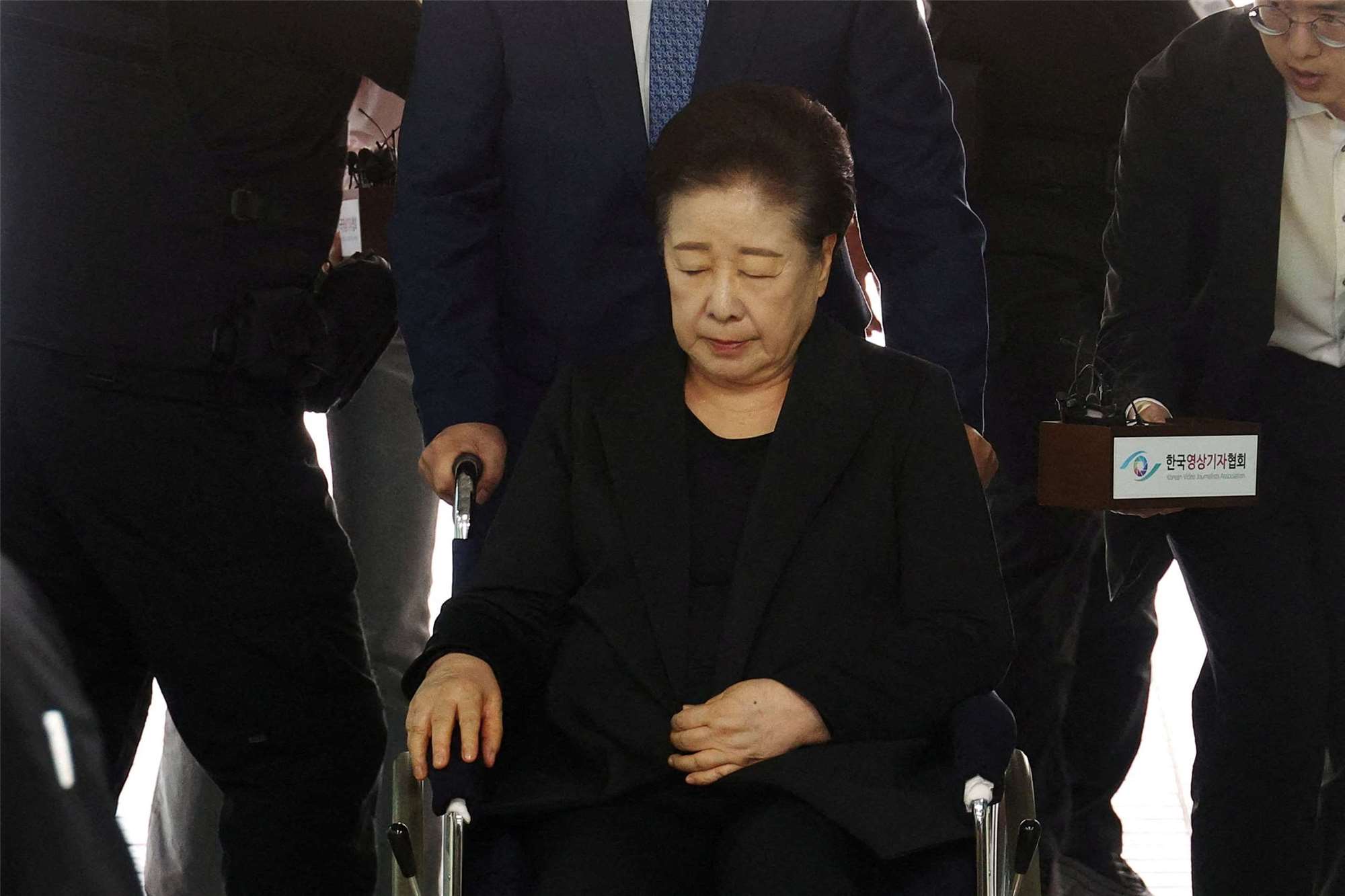 韓國「世界和平統一家庭聯合會」(統一教)最高領袖韓鶴子遭判有期徒刑2年。資料照。