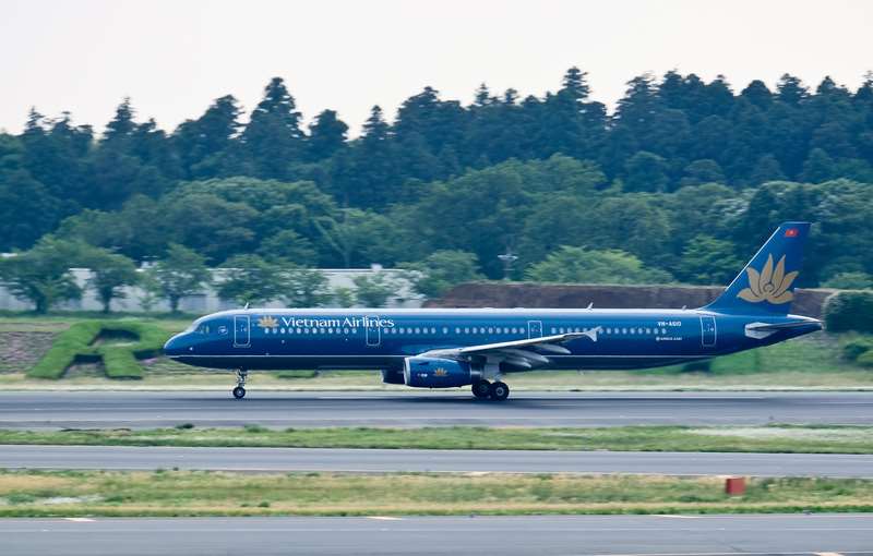 最新公布的統計顯示，越南今年7月航空市場運能已超越泰國，成為東南亞第二大航空市場。圖為越南航空客機。 (圖：中央社檔案照)