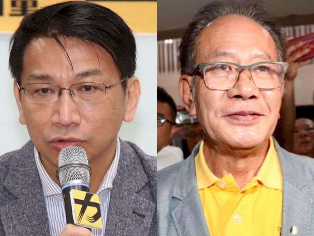 現任立委陳超明(右)與前立委徐永明。 (合成圖/中央社檔案照)