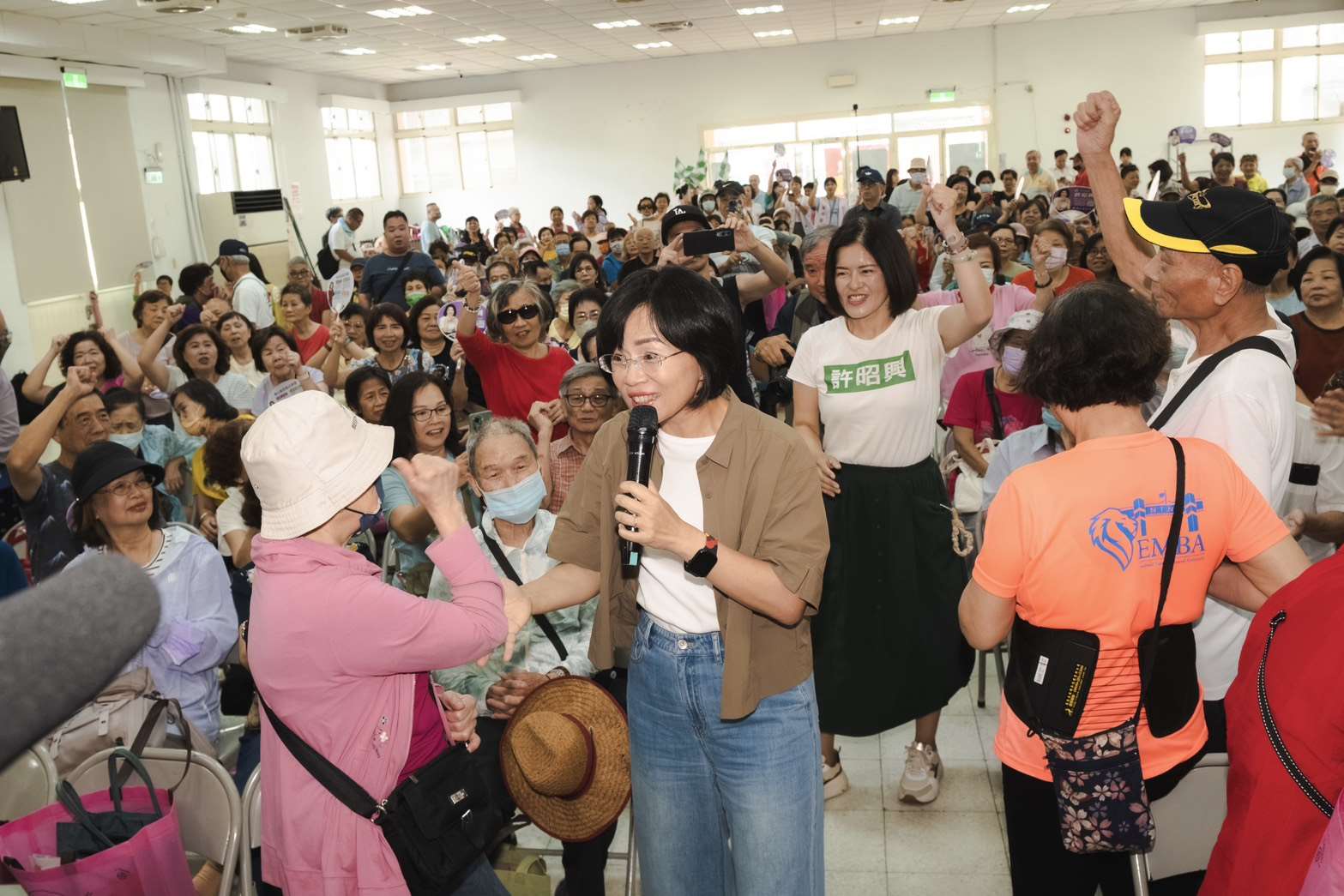 民進黨新北市長參選人蘇巧慧近日舉辦三峽、永和及三重座談會。(圖：蘇巧慧競選團隊提供)
