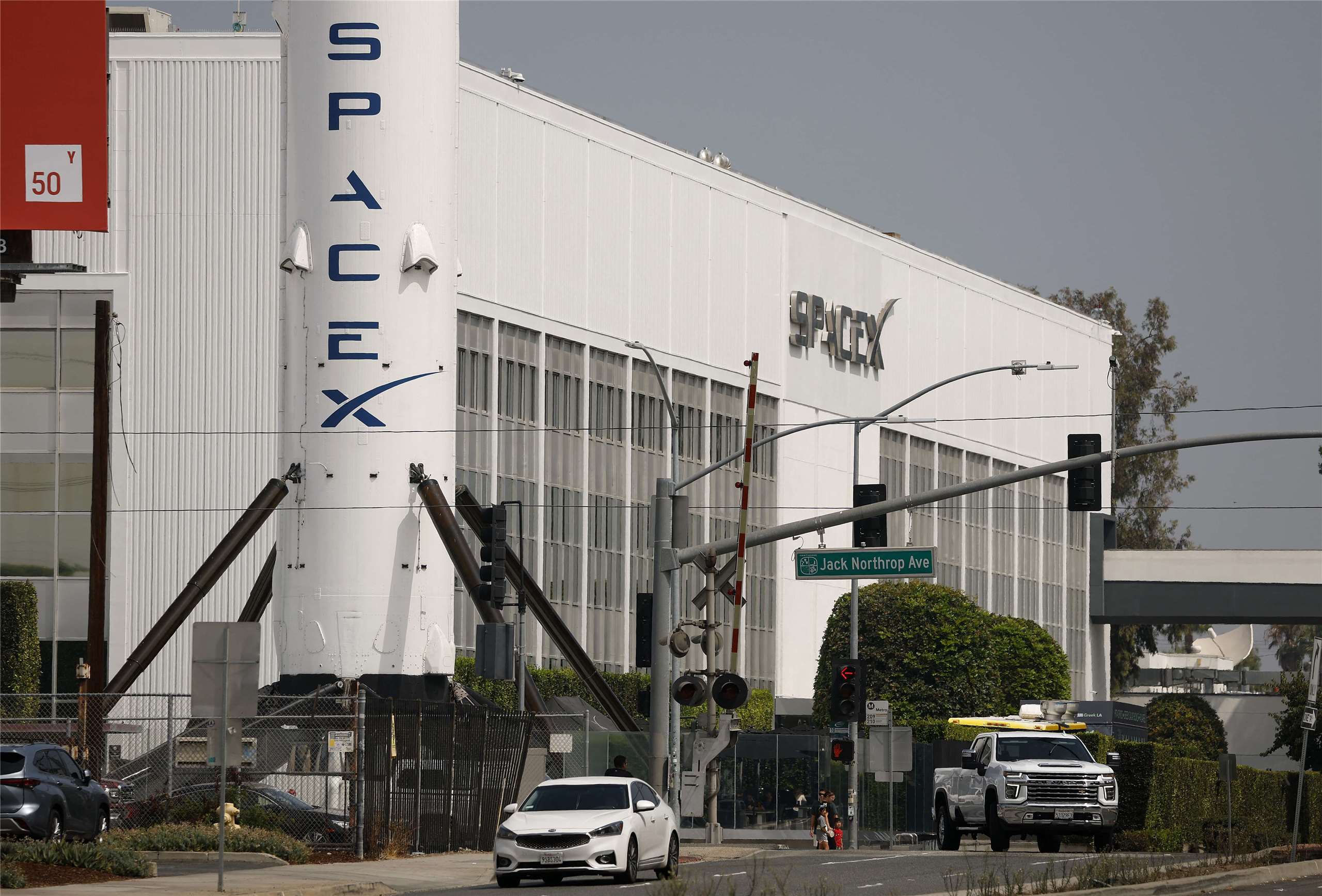美國太空探索科技公司(SpaceX)進軍行動通訊，引發市場關注。資料照片。