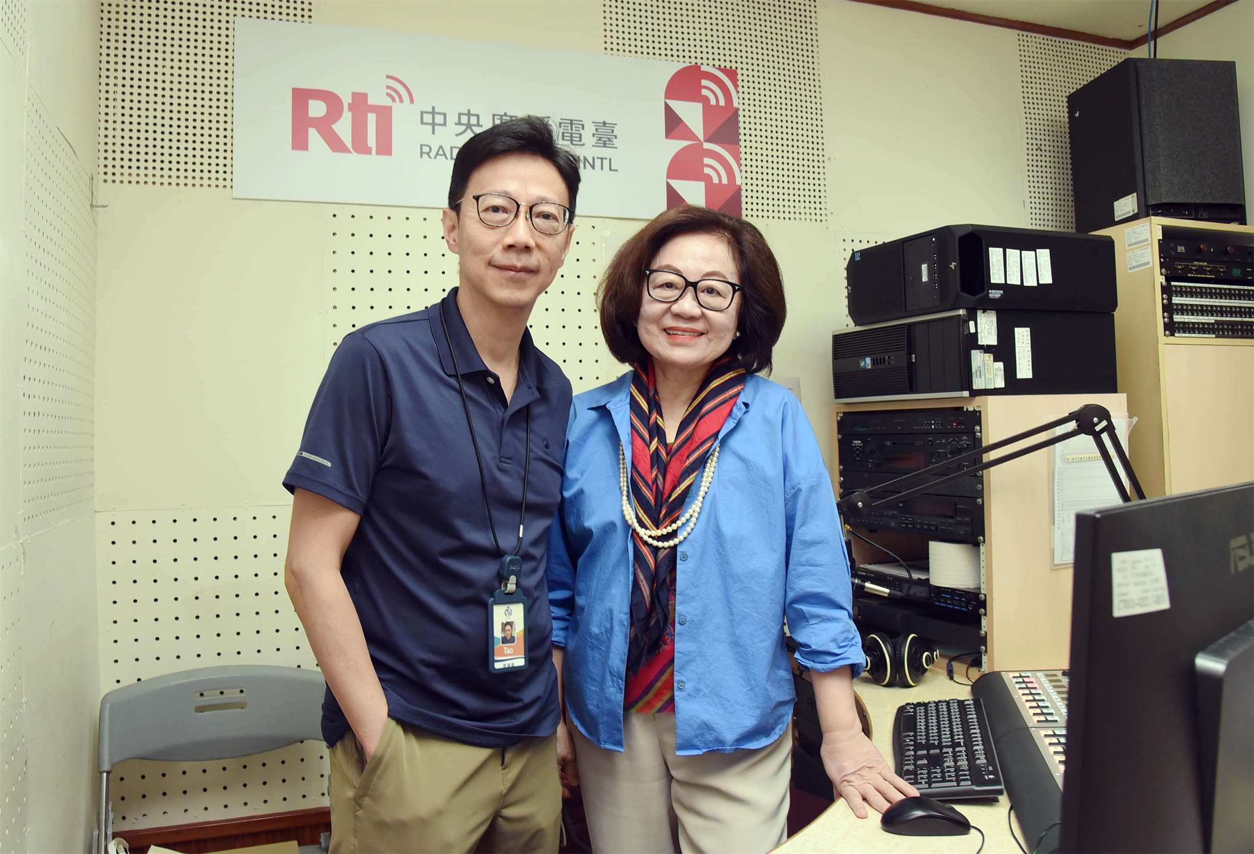 余道昌博士接受美麗的台灣節目專訪