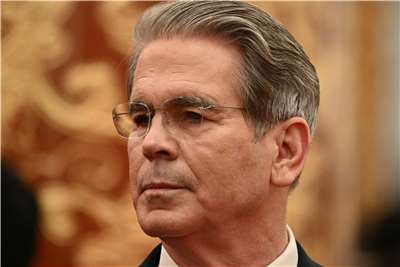 美國財政部長貝森特（Scott Bessent）。資料照。(AFP)