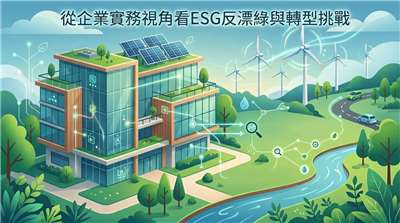 從企業實務視角看ESG反漂綠與轉型挑戰