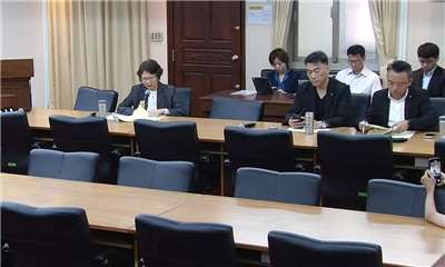 國民黨立委林沛祥4日召集朝野黨團協商國民黨團所提反廢死公投、鞭刑公投及重啟核能公投案。(翻攝國會頻道)