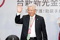 台新新光金總經理林維俊(圖)表示，希望未來的台新新光金控能夠成為一家規模更大、各項業務發展更加均衡的金融集團。資料照片。
中央社記者徐肇昌攝　115年7月8日