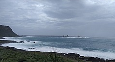 中央氣象署指出，受到中颱白海豚外圍環流影響，中部以北有豪大雨的機會，離島留意強風巨浪。