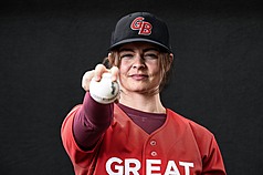 英國女子棒球國家隊去年在歐洲女棒錦標賽首度奪冠，8月將代表全歐洲，征戰在台灣台南舉行的世界
盃分組賽。圖為英國女棒國家隊投手凱瑟琳阿姆斯壯(Katherine Armstrong）。（英國女子棒球國家隊／Jody Davies Photography提供，中央社)