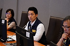 台北市長蔣萬安表示，今天(9日)未宣布停班停課，仍呼籲民眾不可輕忽颱風影響，沒必要最好別出門。資料照。(台北市政府提供)