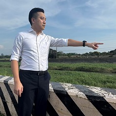 民進黨新竹縣黨部13日召開執行委員會，全票通過徵召曾聖凱（圖）參選竹北市長，將依程序提報中央黨部，待中常會審議同意後，正式提名曾聖凱投入竹北市長選舉。（取自曾聖凱臉書）