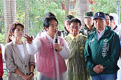PD
南部豪雨釀災 賴清德籲全黨協助災後救助宣傳。
中央社記者楊思瑞攝　115年8月25日