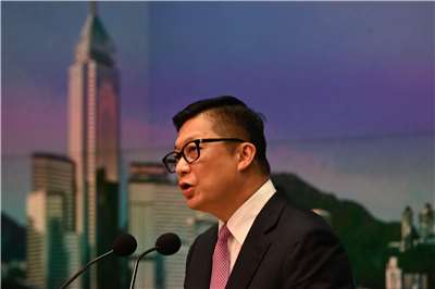 香港保安局局長鄧炳強公開評論記協選舉，直指記協是「沒有認受性、沒有公信力的團體」。資料照。