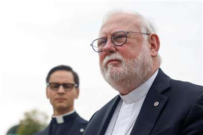 教廷外交部長蓋拉格(Paul Richard Gallagher)今天抵達俄羅斯，將會晤俄羅斯外長與當地宗教領袖，尋求推動和平與對話。(路透/達志影像)
