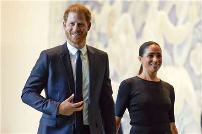 英國哈利王子(Prince Harry)與妻子梅根(Meghan)計畫搬回英國。(檔案照)
